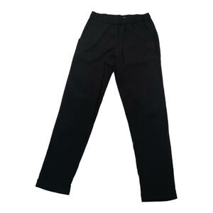 H&M Women’s Black High Waisted Pants Skinny Pockets Size 4 Pleated Front